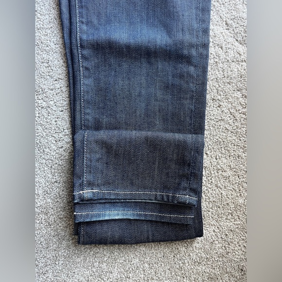 7 For All Mankind Original Roxanne Skinny Dark Blue Wash | Size 29 | 32’’ Inseam - Picture 8 of 12